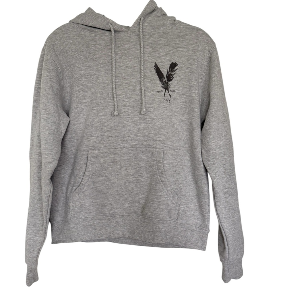 Obey Freedom Peace Feather Sweatshirt Hoodie